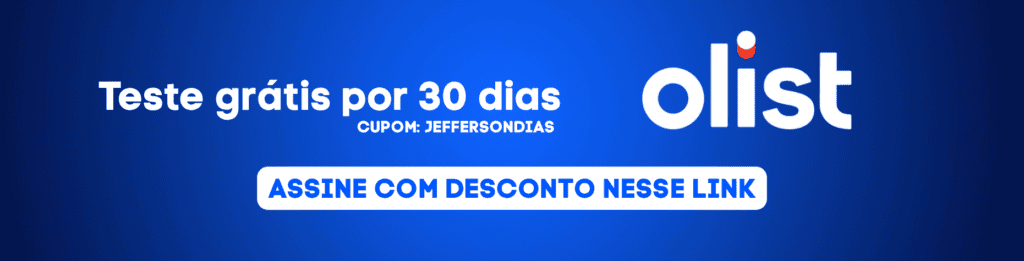 Cupom Olist ERP JEFFERSONDIAS: até 30 dias grátis + condições especiais teste gratis olist